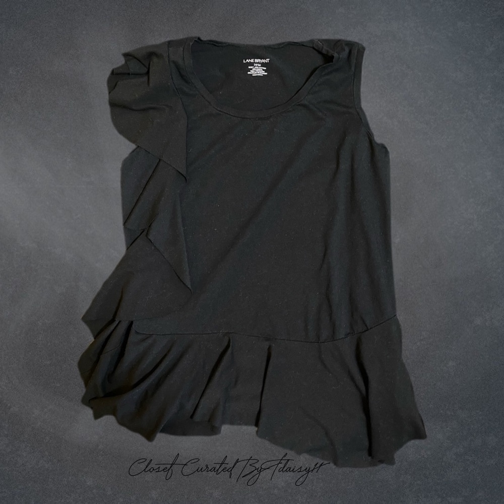 Lane Bryant | Sz 14/16 Ruffled Peplum Top